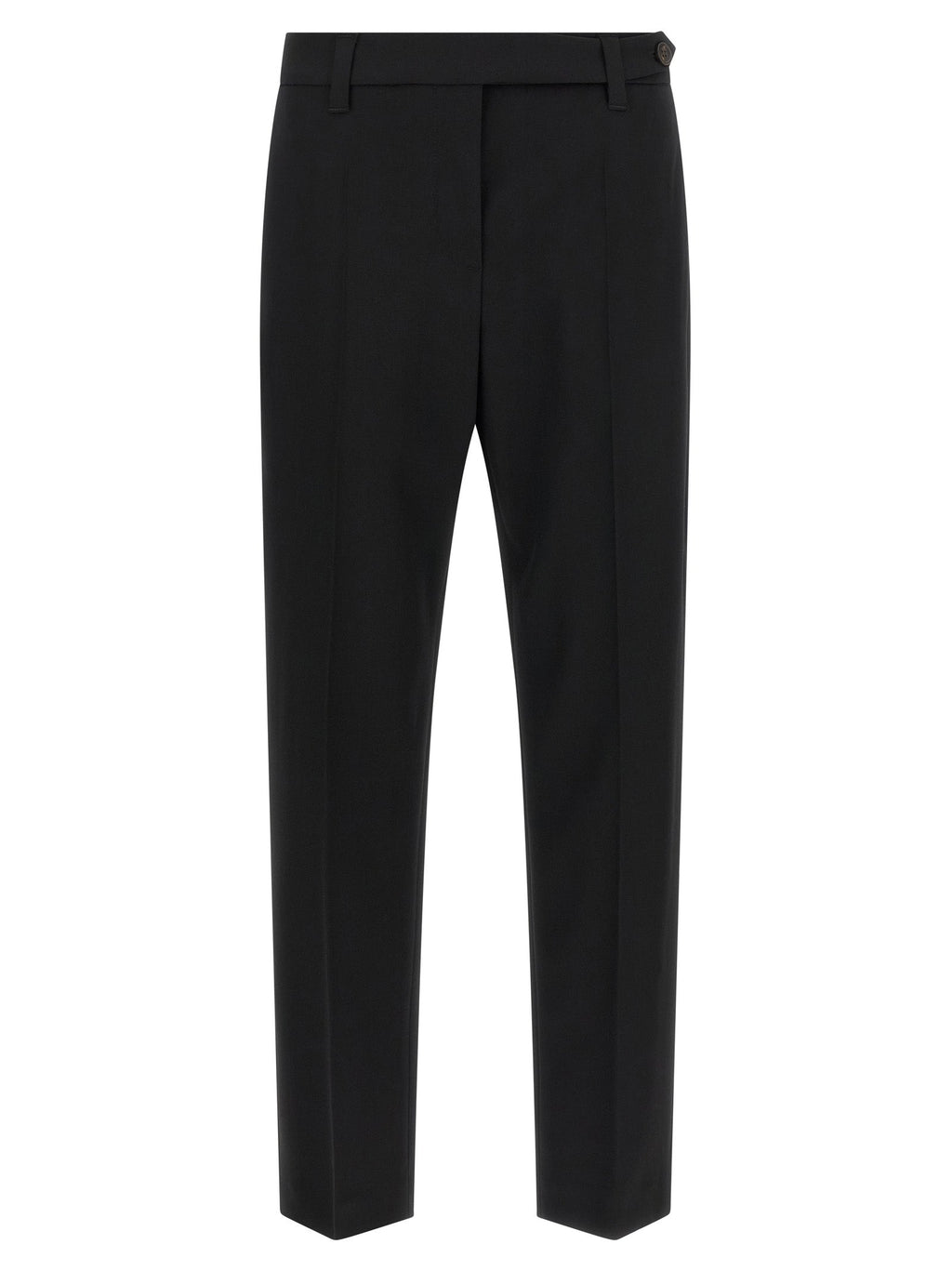 Brunello Cucinelli Black Virgin Wool Dress Pants Brunello Cucinelli