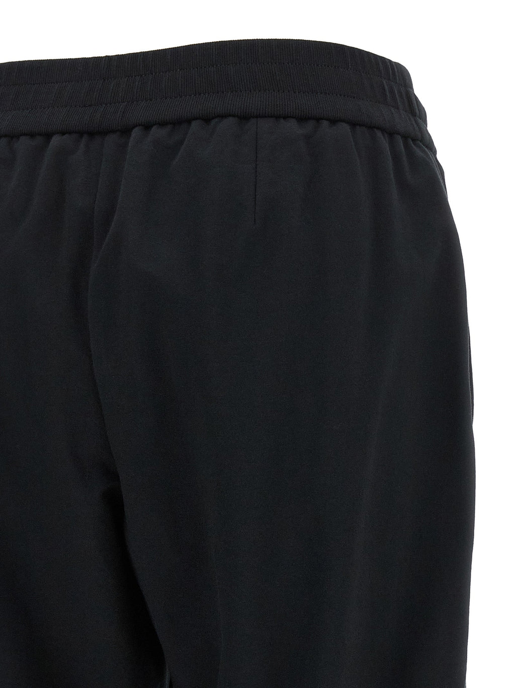 Brunello Cucinelli Black Cotton Joggers (Workout Pants) Brunello Cucinelli