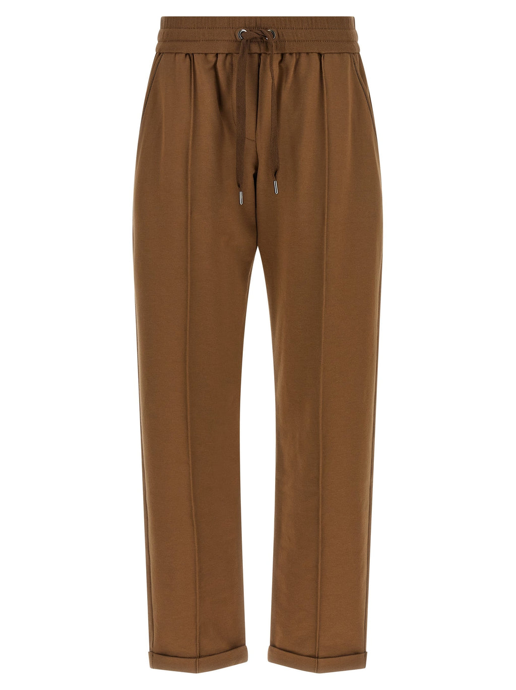 Brunello Cucinelli Brown Cotton Joggers (Workout Pants) Brunello Cucinelli
