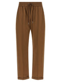 Brunello Cucinelli Brown Cotton Joggers (Workout Pants) Brunello Cucinelli