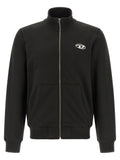 Diesel Black Cotton Sweatshirt Diesel