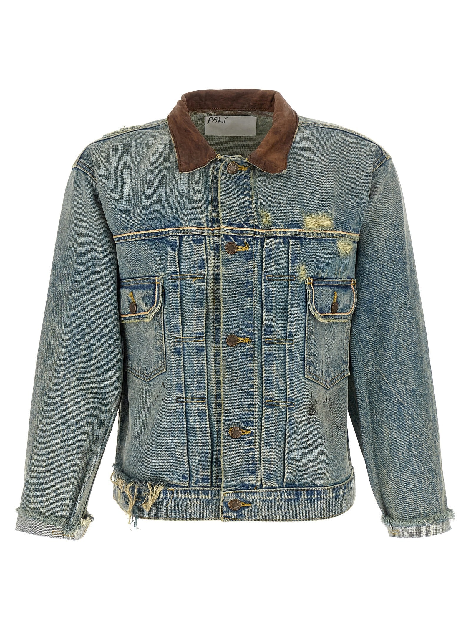 PALY Blue Cotton Denim Jacket PALY