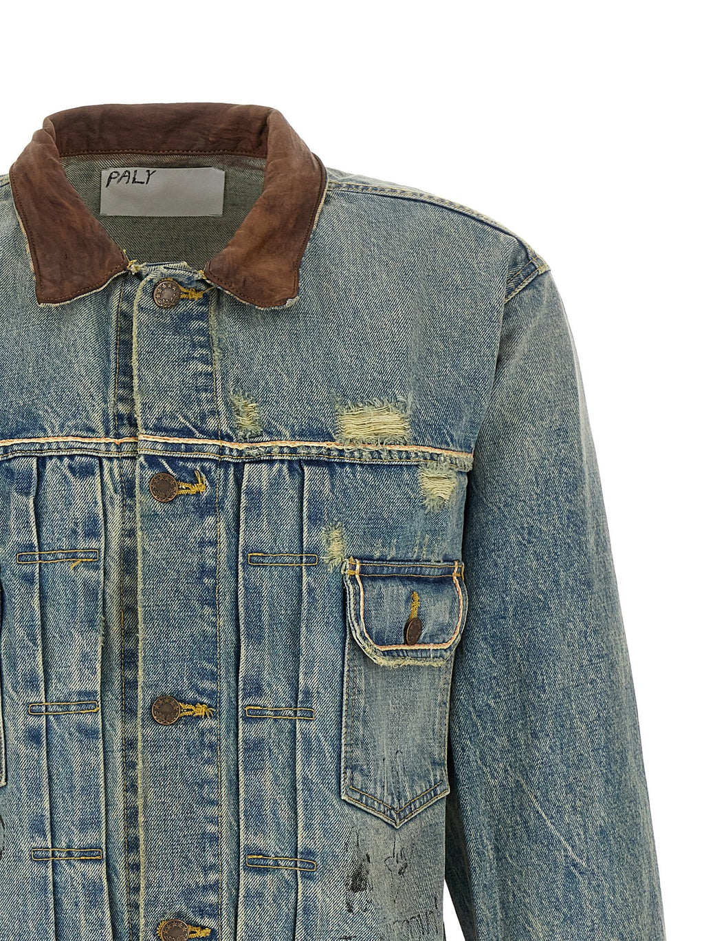 PALY Blue Cotton Denim Jacket PALY