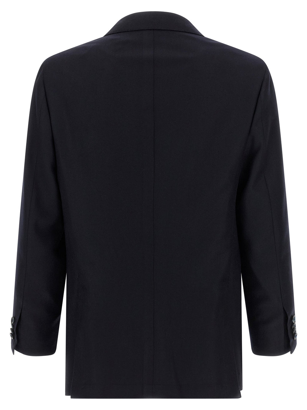 Kiton Blue Virgin Wool Two-Piece Suit Kiton