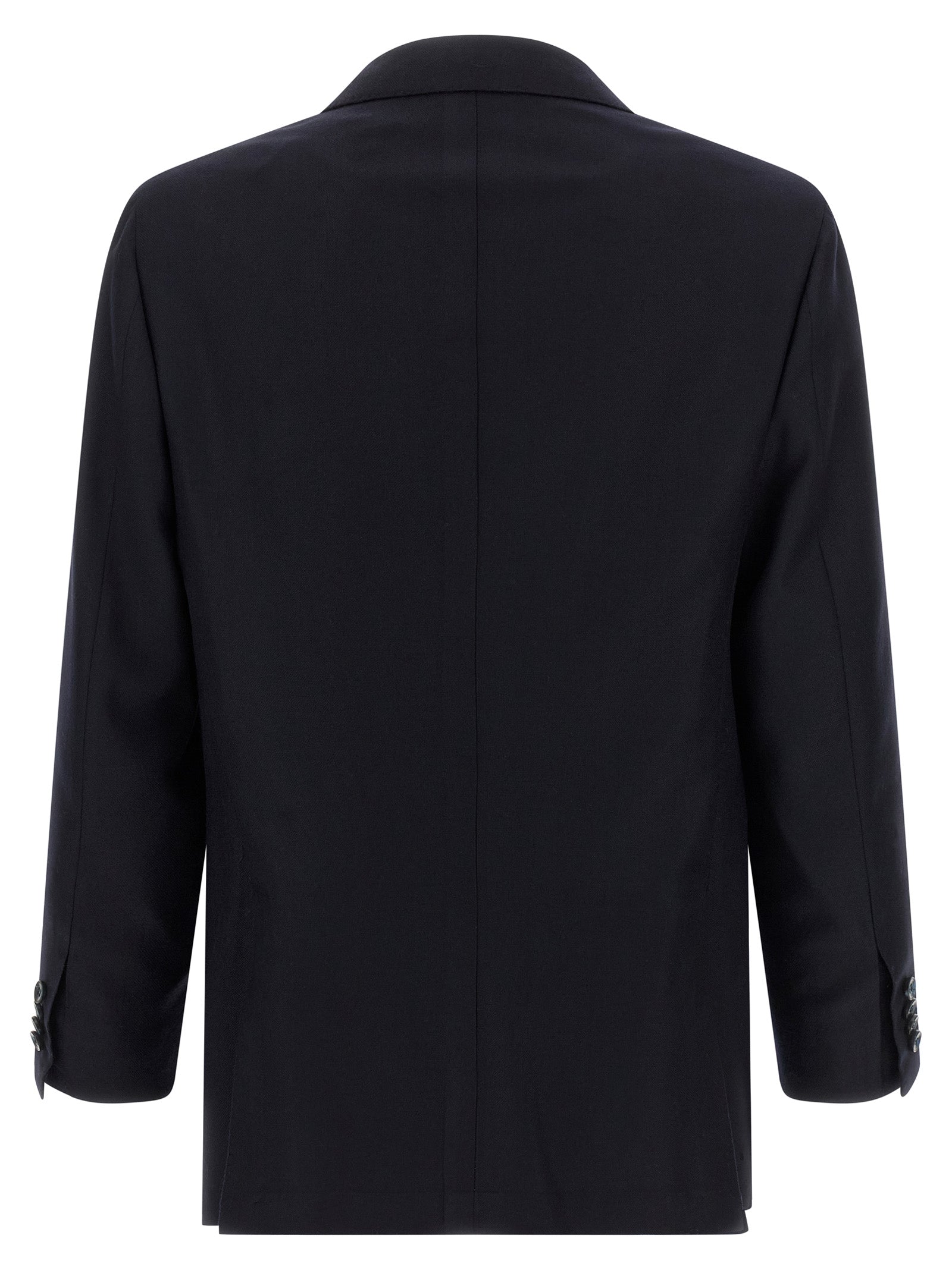 Kiton Blue Virgin Wool Two-Piece Suit Kiton