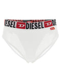 Diesel White Cotton Briefs Diesel
