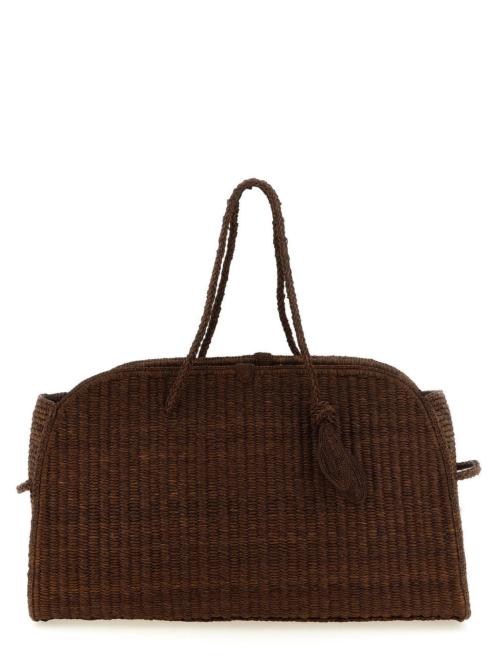 Jacquemus Brown Raffia Tote Bag Jacquemus