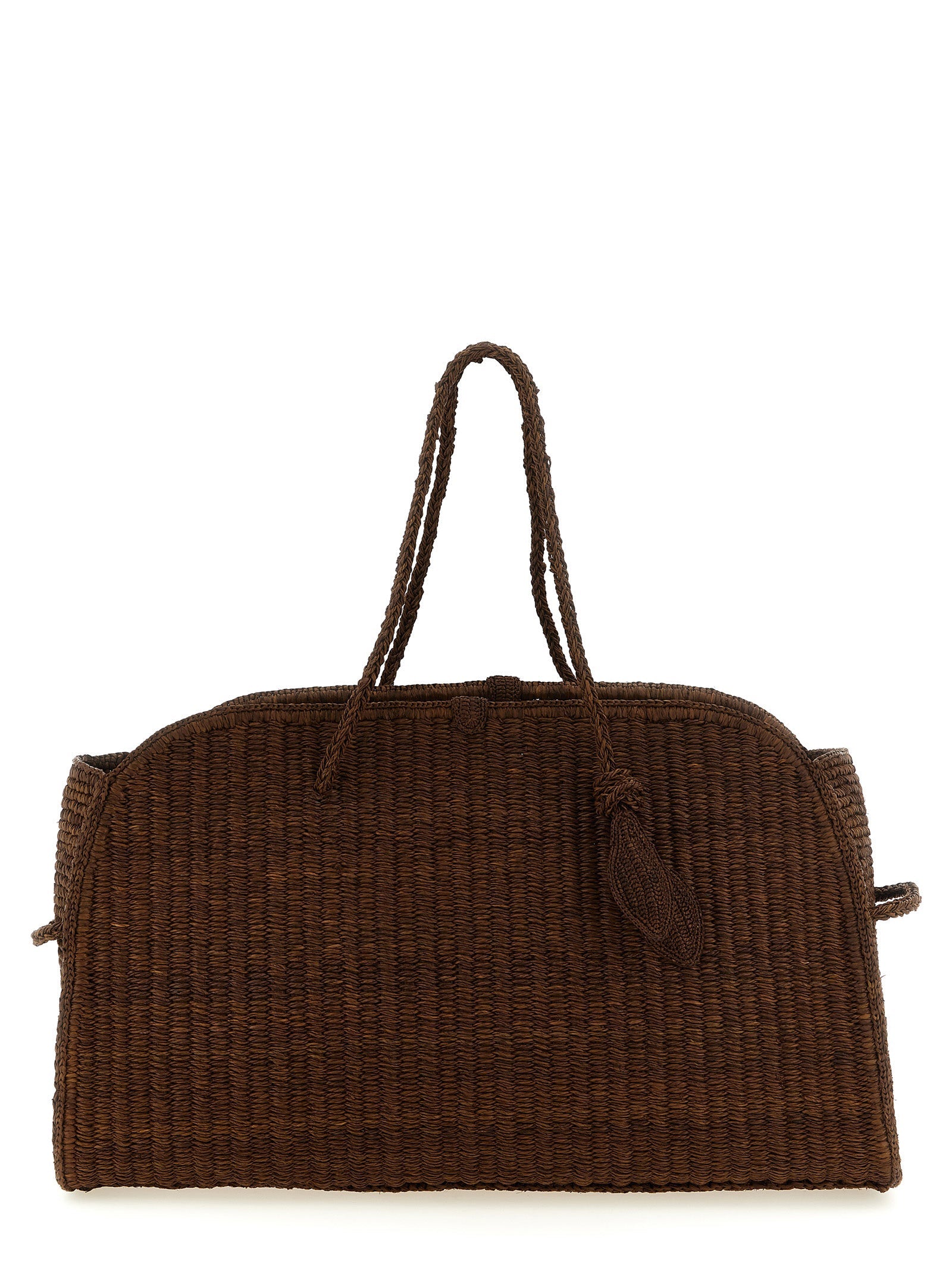 Jacquemus Brown Raffia Tote Bag Jacquemus
