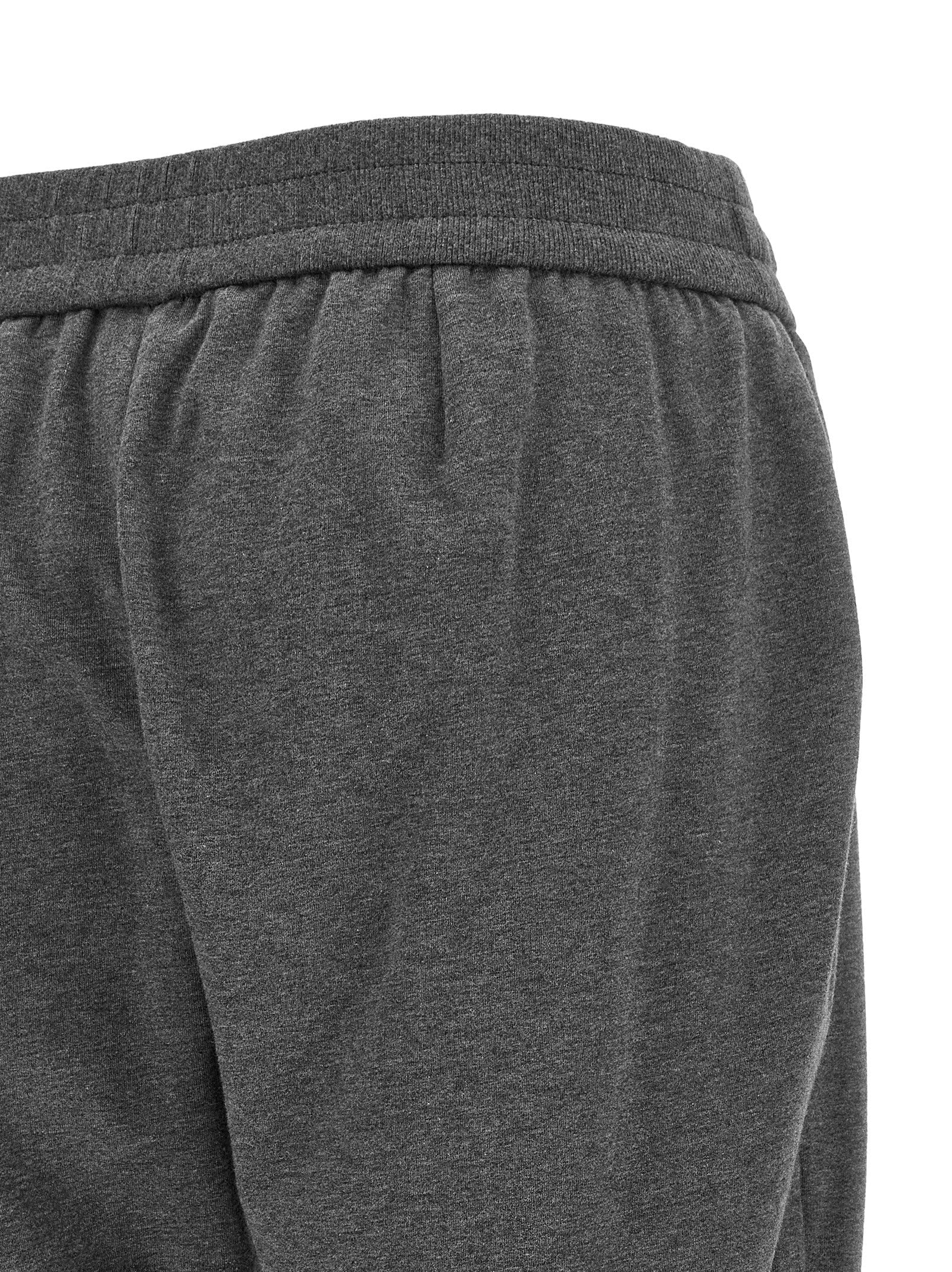 Brunello Cucinelli Gray Cotton Casual Pants Brunello Cucinelli