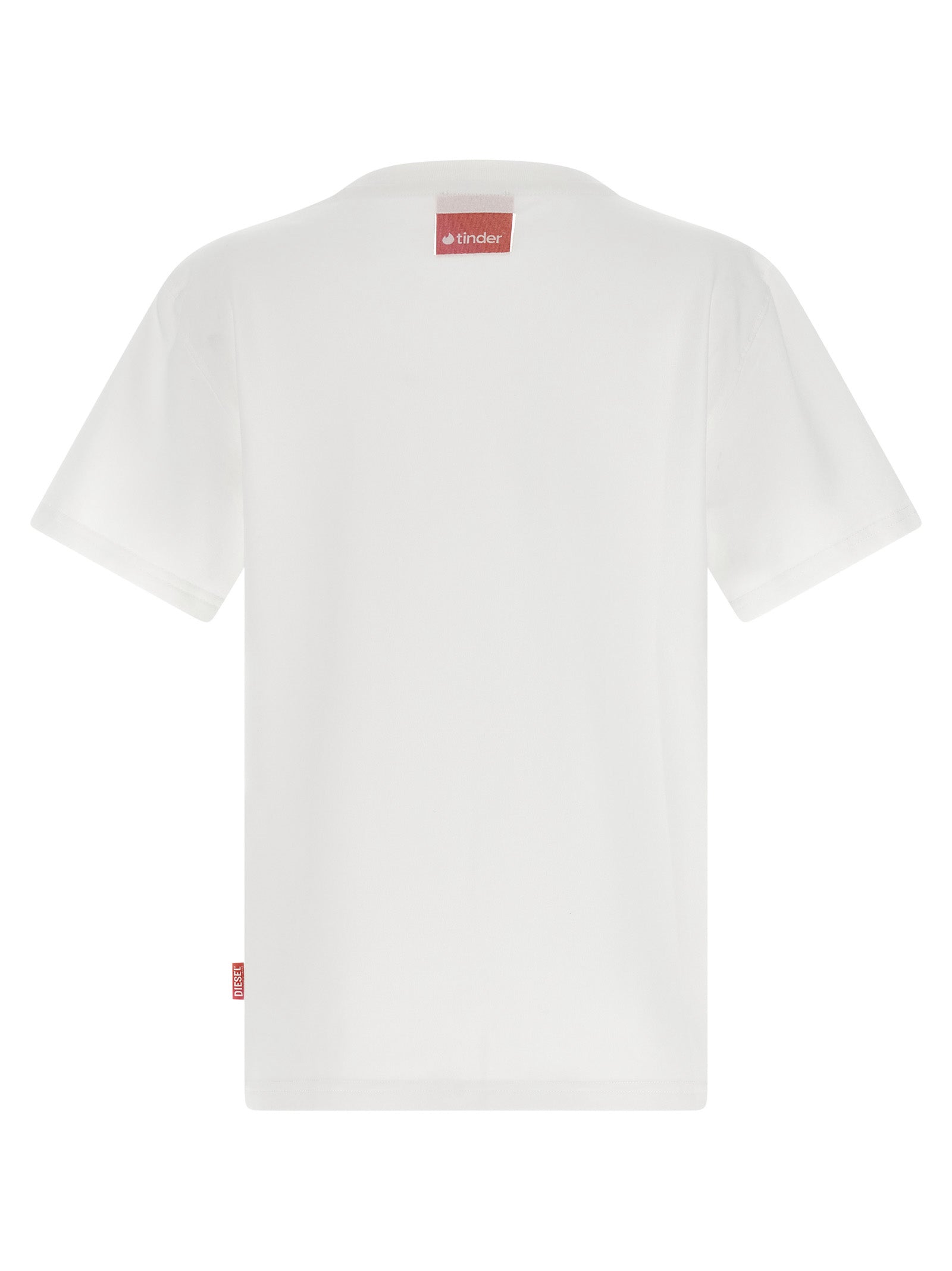 Diesel White Cotton Sportswear Diesel