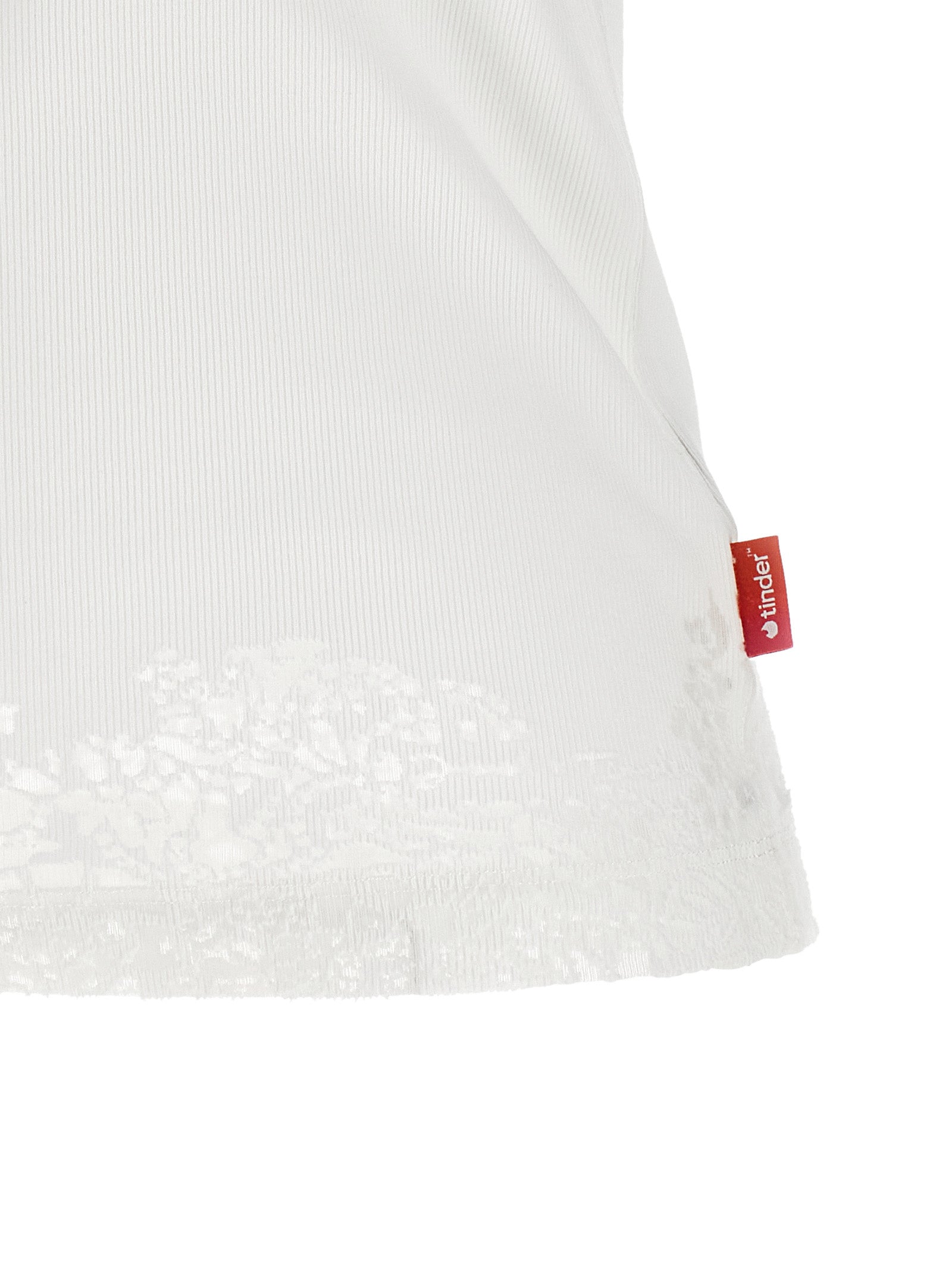 Diesel White Cotton Tank Tops Diesel