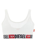 Diesel White Cotton Bra Diesel