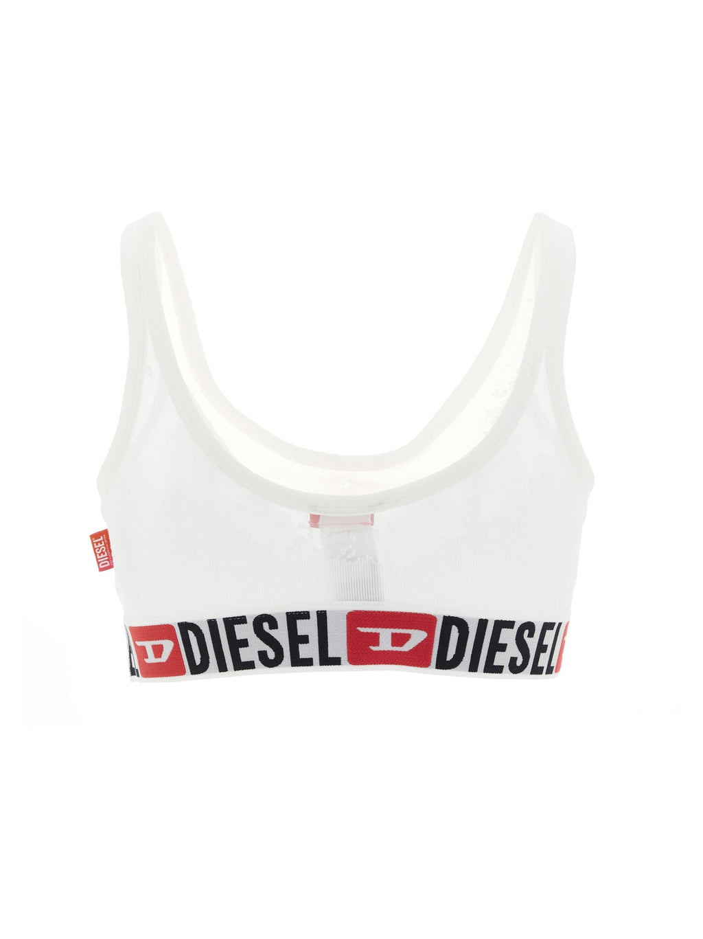 Diesel White Cotton Bra Diesel