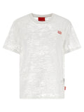 Diesel White Cotton T-Shirt Diesel