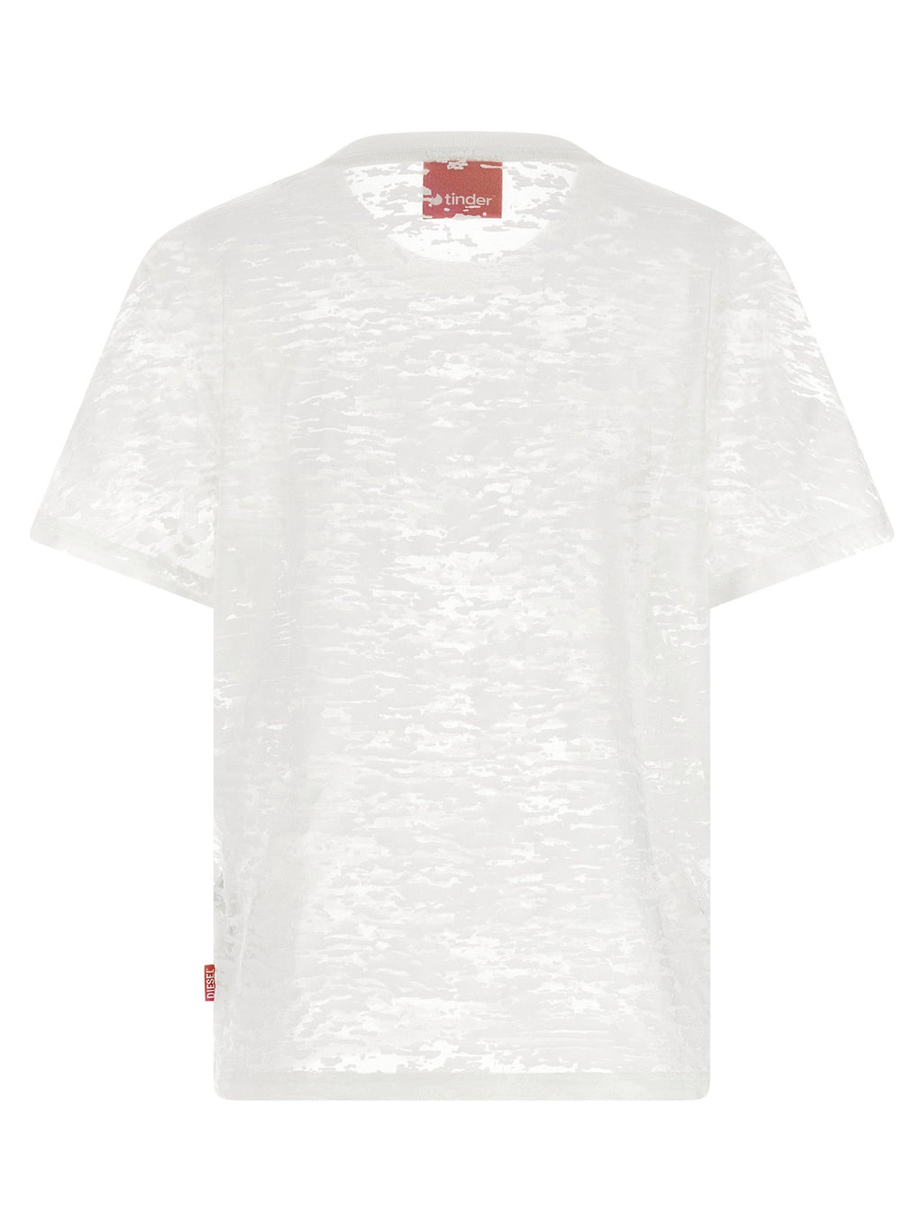Diesel White Cotton T-Shirt Diesel