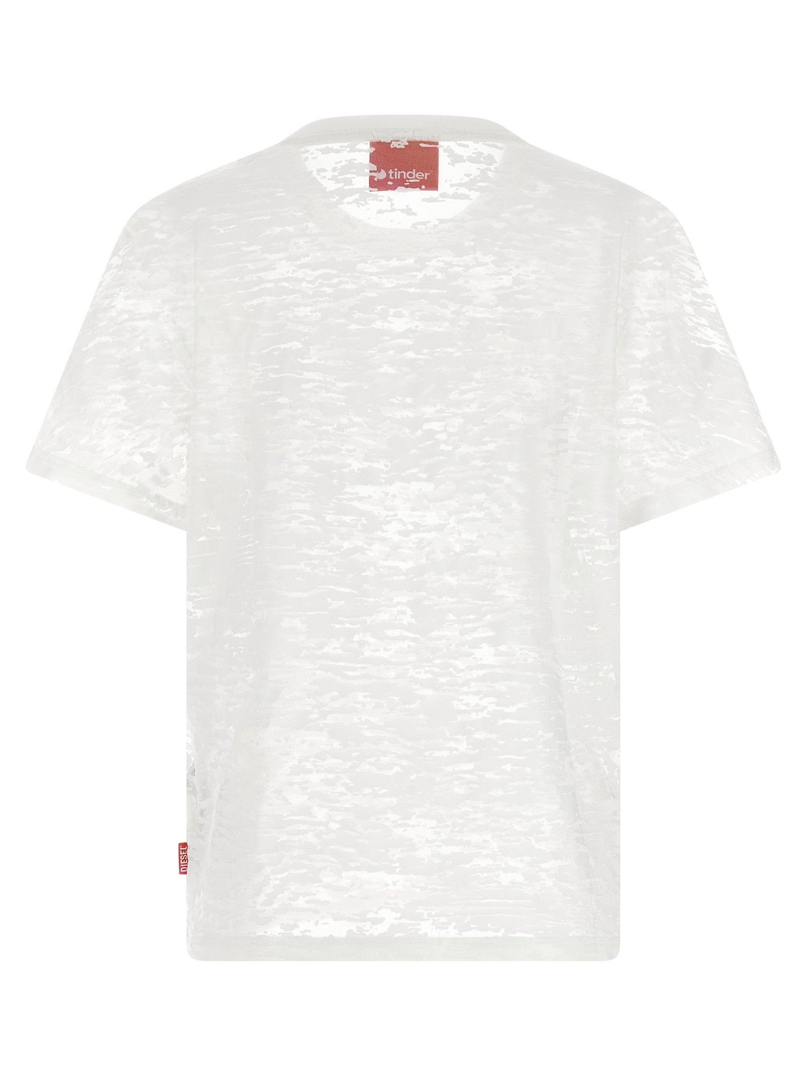 Diesel White Cotton T-Shirt Diesel