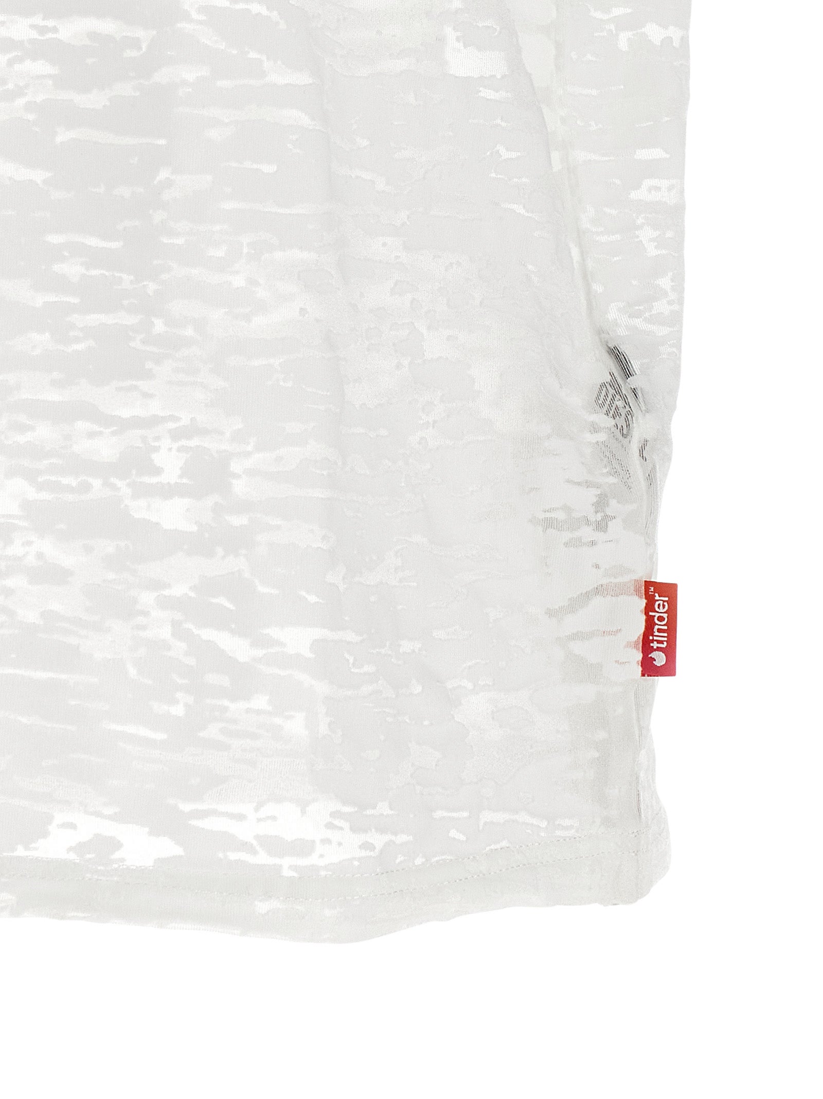 Diesel White Cotton T-Shirt Diesel