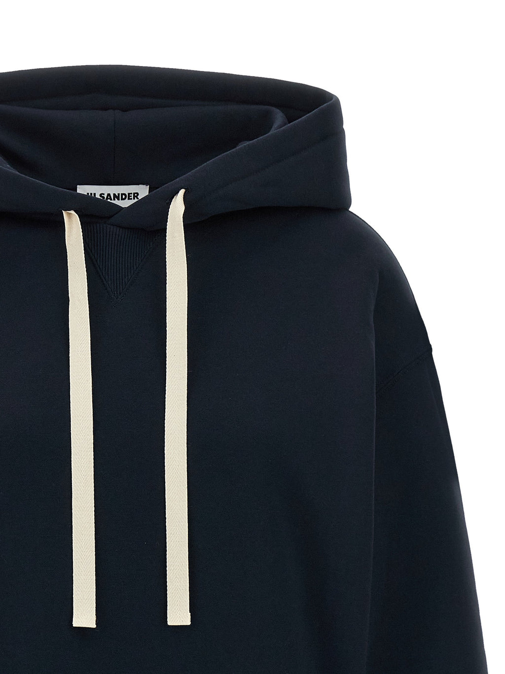 Jil Sander Blue Cotton Sweatshirt Jil Sander