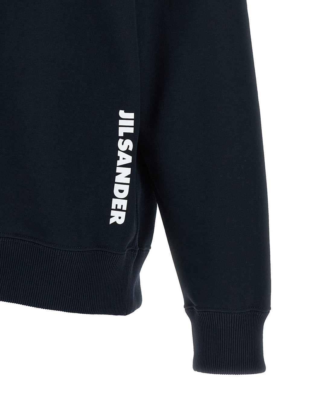 Jil Sander Blue Cotton Sweatshirt Jil Sander