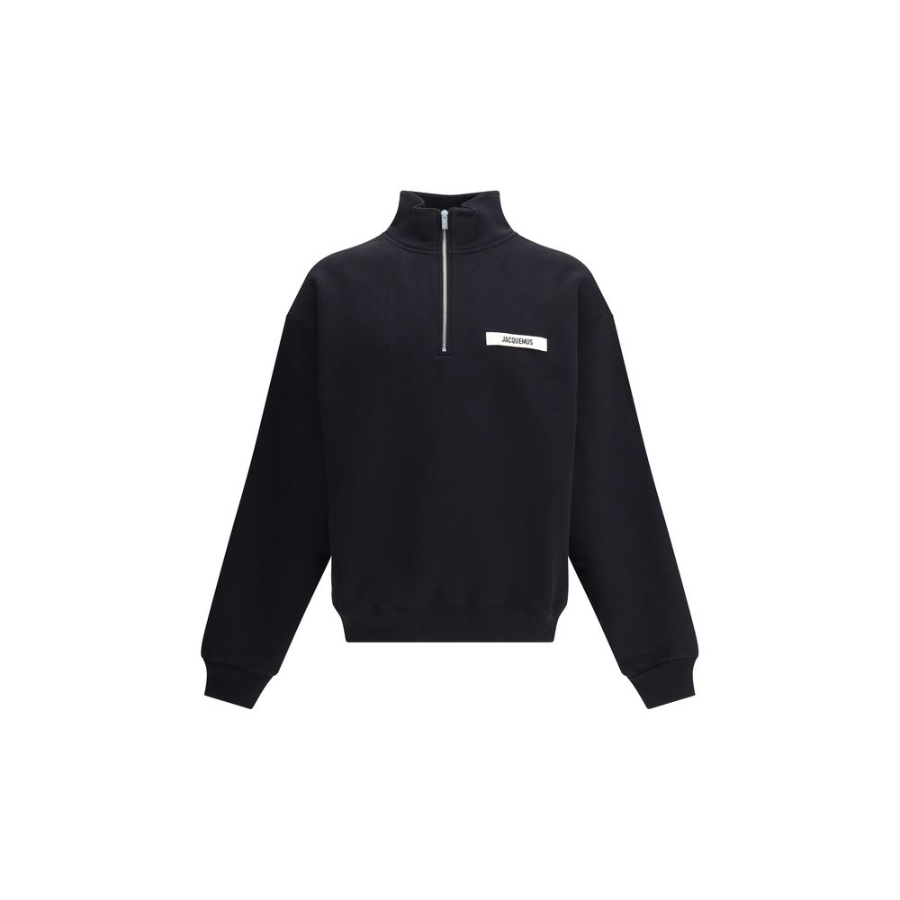 Jacquemus Black Cotton Sweatshirt Jacquemus