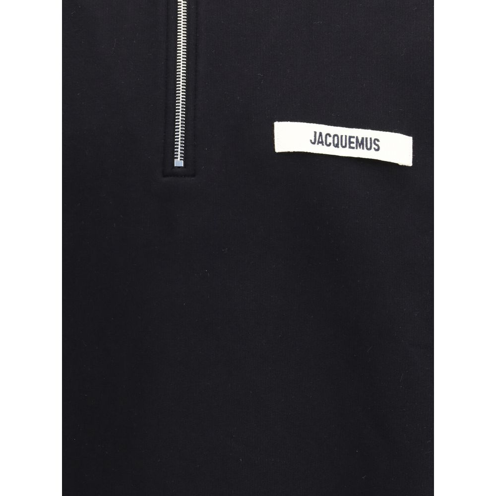 Jacquemus Black Cotton Sweatshirt Jacquemus
