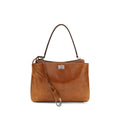 Balenciaga Brown Lamb Ovis Aries Aries Handbag Balenciaga