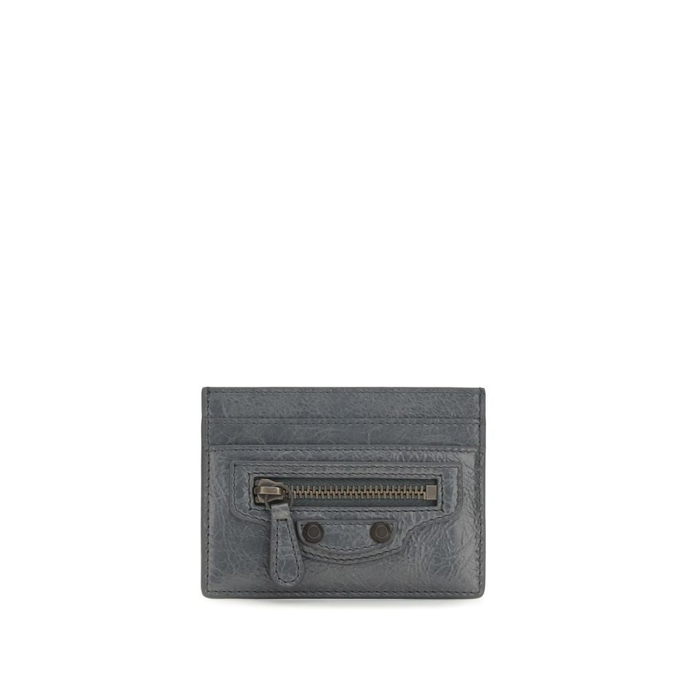 Balenciaga Gray Lamb Ovis Aries Aries Wallet Balenciaga
