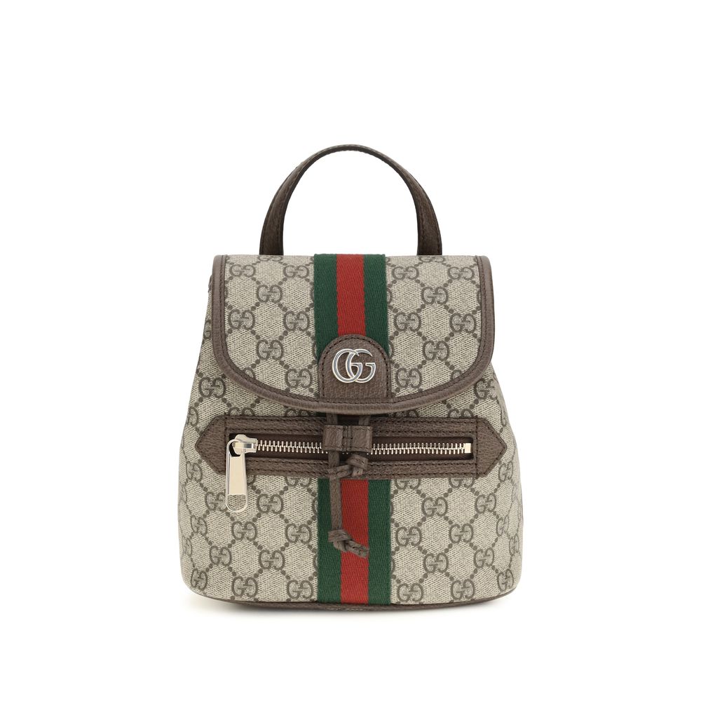 Gucci Beige Fabric Backpack Gucci