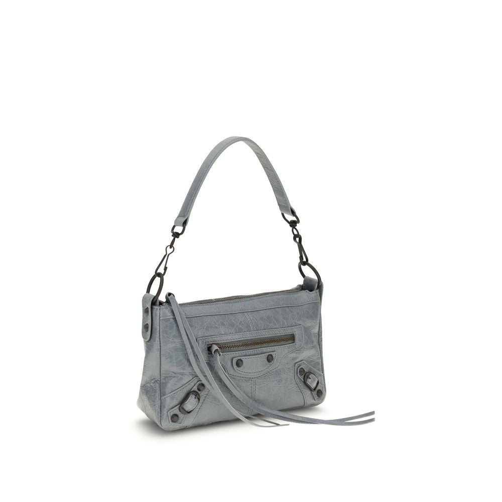 Balenciaga Gray Lamb Ovis Aries Aries Handbag Balenciaga