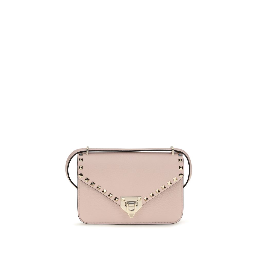 Valentino Garavani Multicolor Calf Leather Bos Taurus Shoulder Bag Valentino Garavani