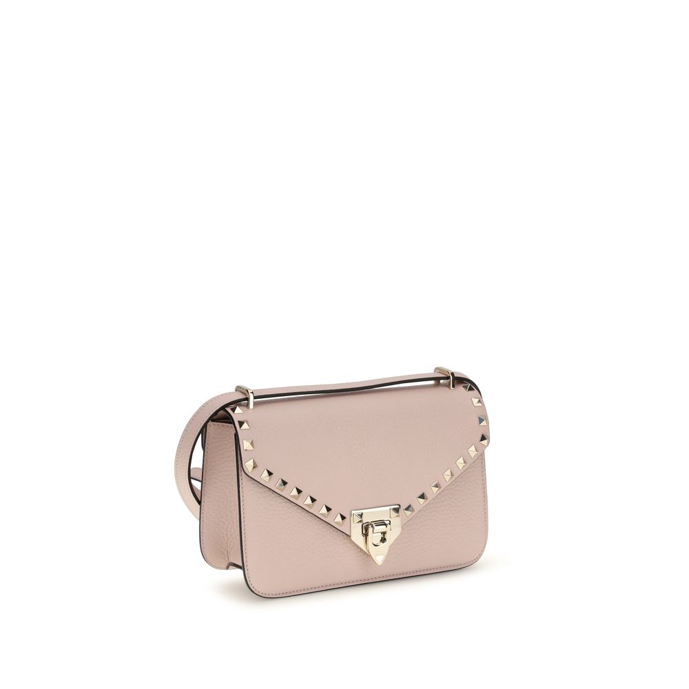 Valentino Garavani Multicolor Calf Leather Bos Taurus Shoulder Bag Valentino Garavani