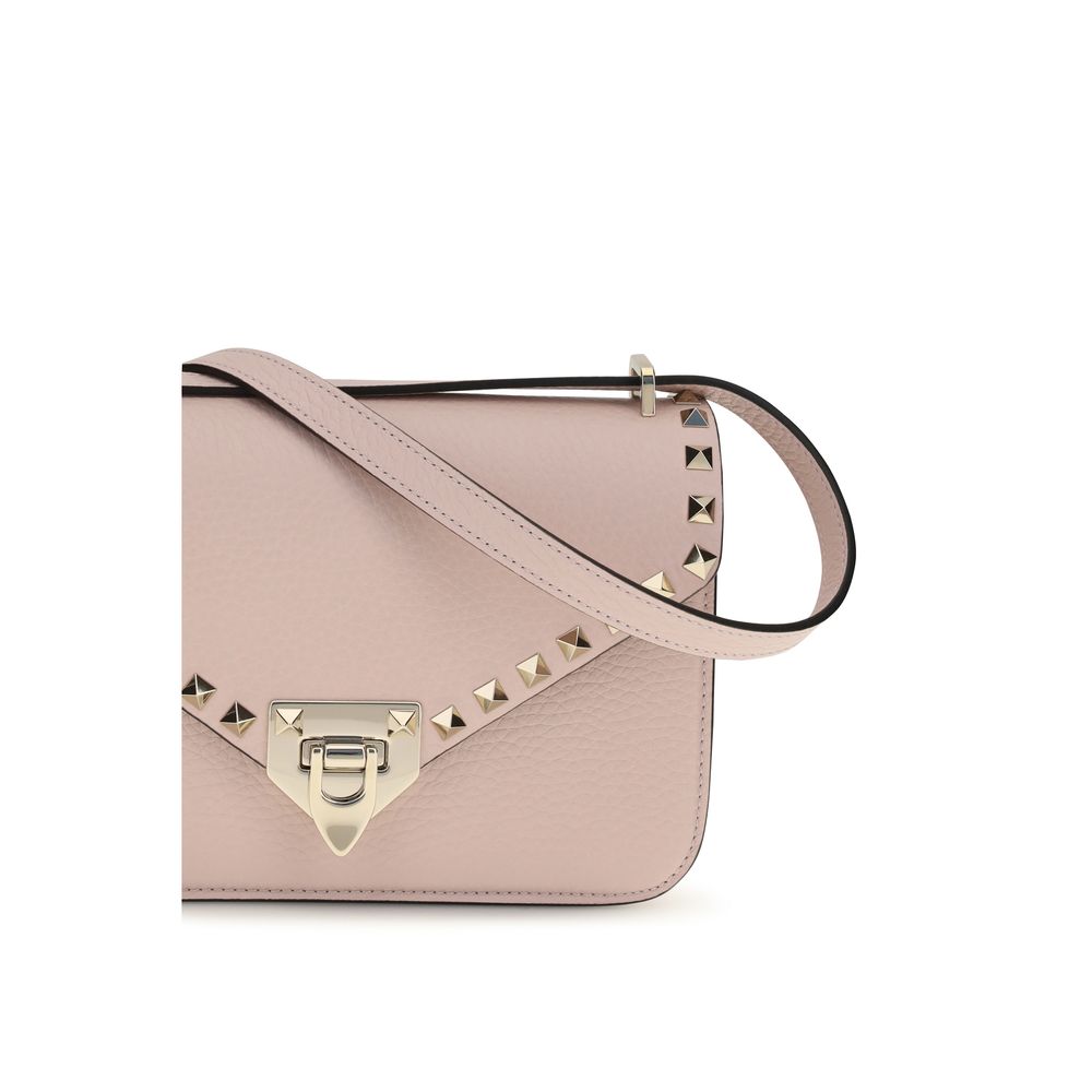 Valentino Garavani Multicolor Calf Leather Bos Taurus Shoulder Bag Valentino Garavani
