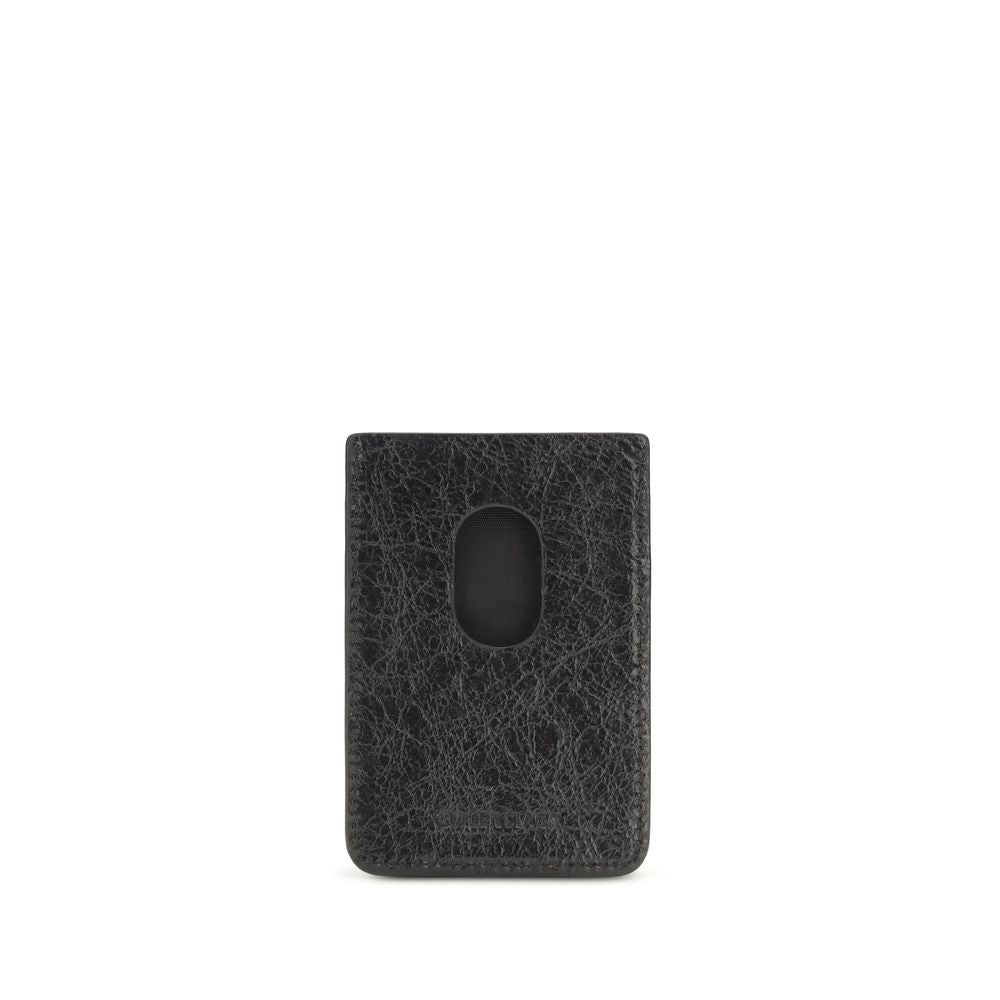 Balenciaga Black Lamb Ovis Aries Aries Wallet