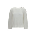 Brunello Cucinelli White Cotton Sweatshirt