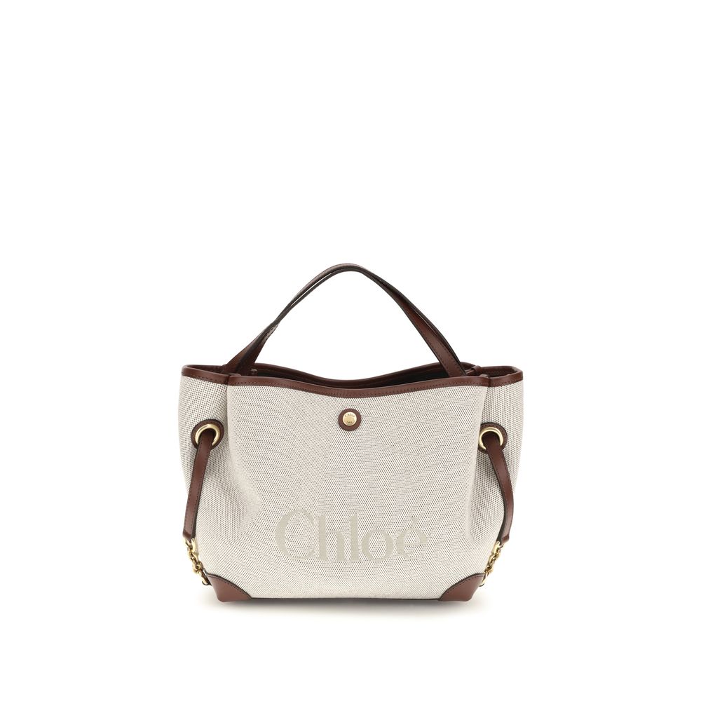 Chloé Beige Fabric Handbag Chloé