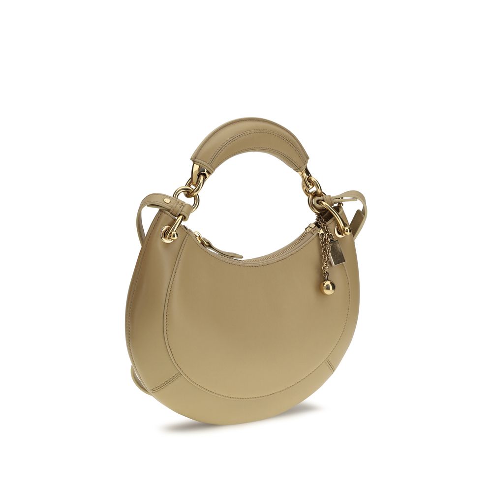Chloé Beige Calf Leather Bos Taurus Shoulder Bag Chloé