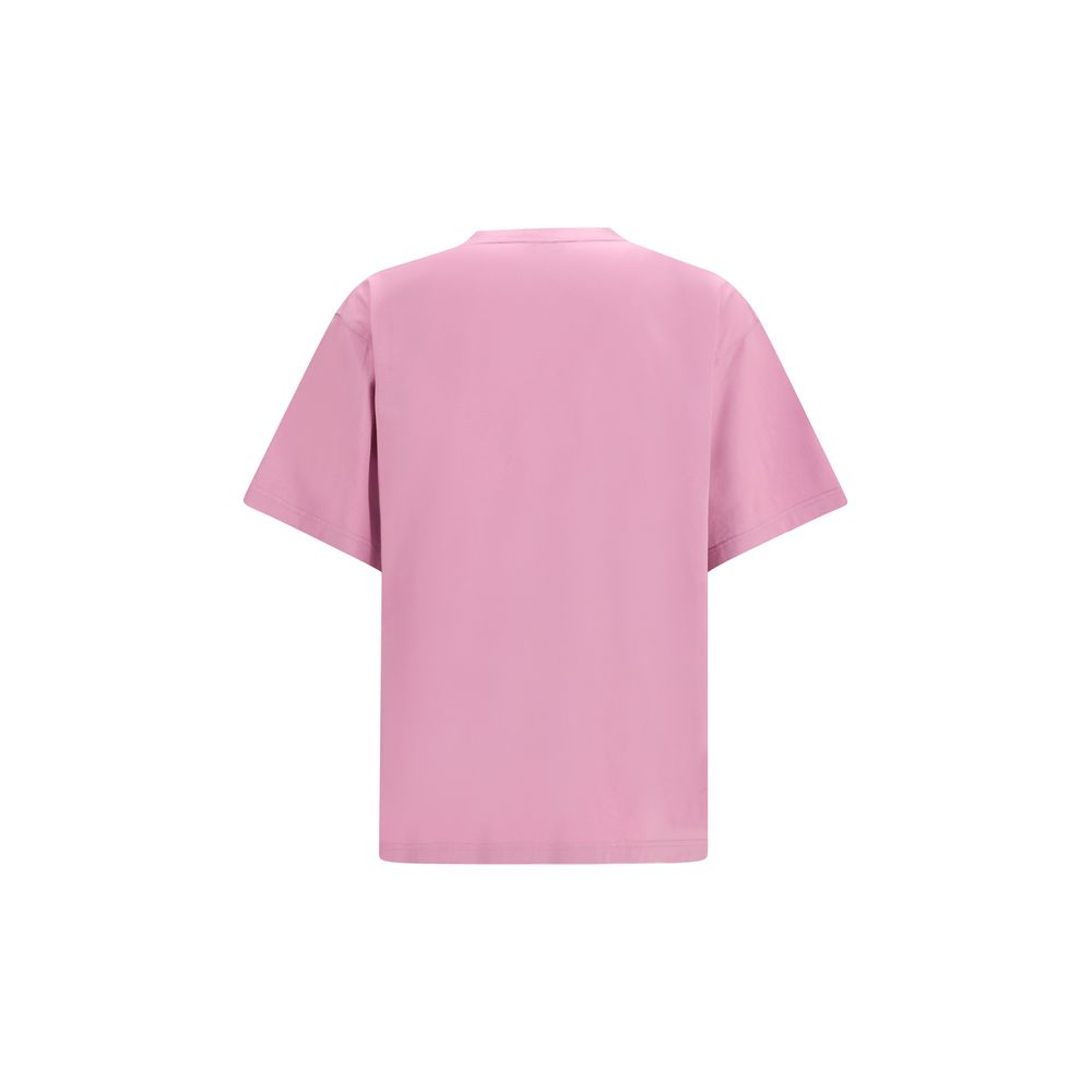 Balenciaga Purple Cotton T-Shirt Balenciaga