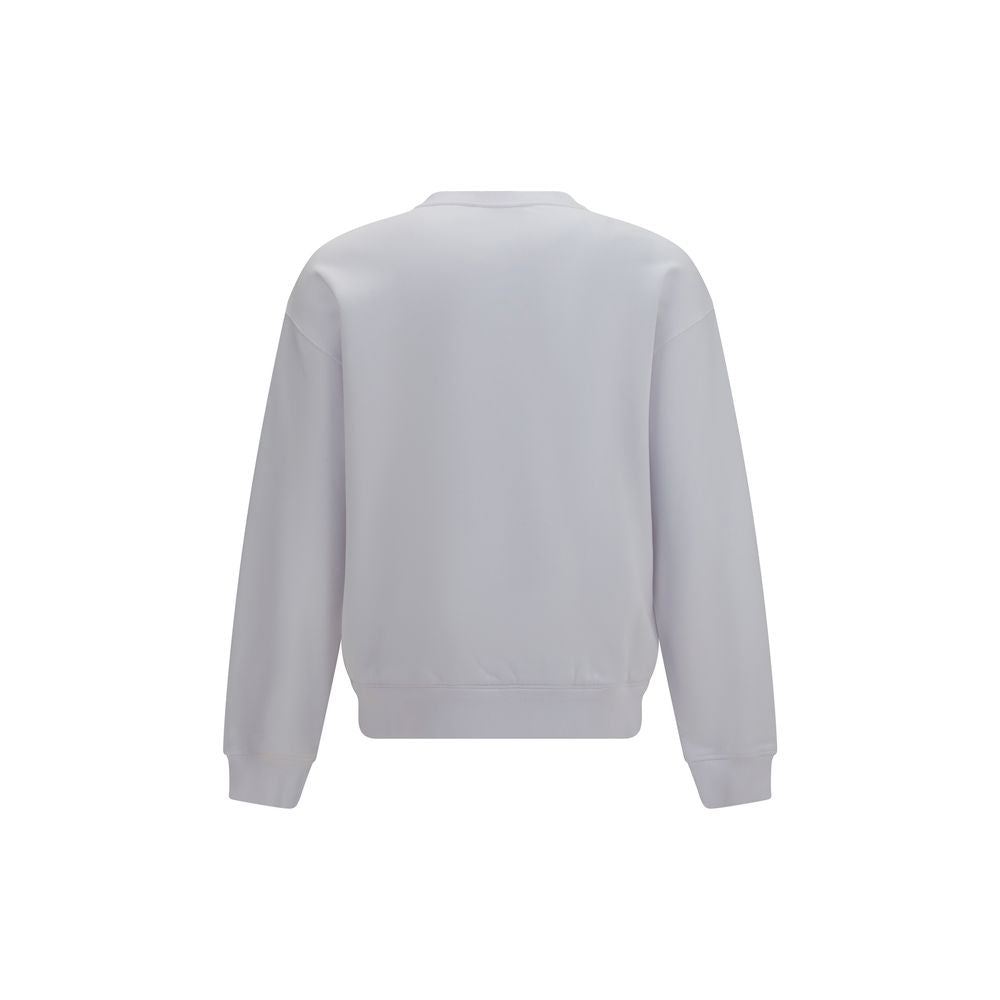 Dolce & Gabbana White Cotton Sweatshirt Dolce & Gabbana