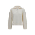 Courrèges White Wool Oves Aries Sweatshirt Courrèges