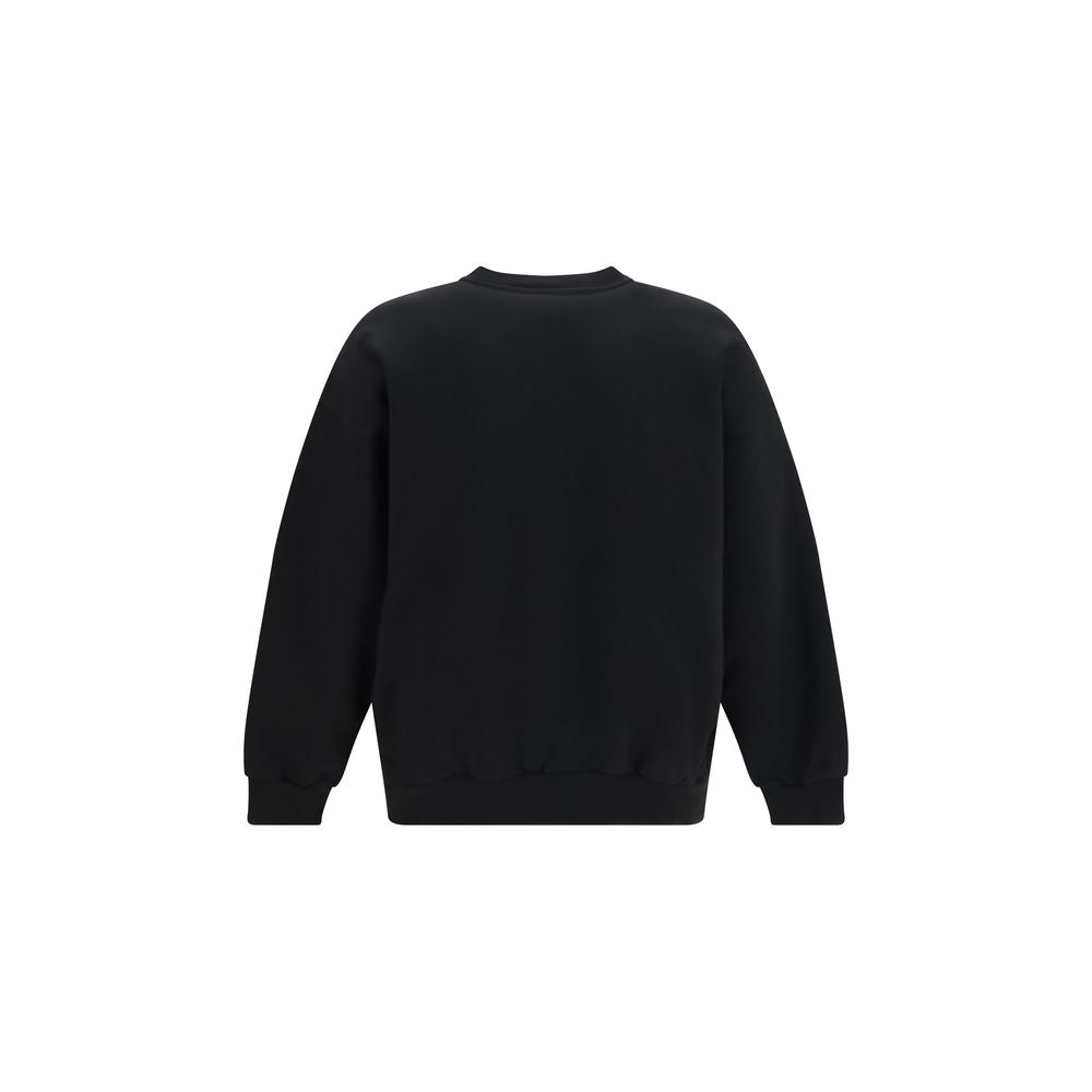 Balenciaga Black Cotton Sweatshirt Balenciaga