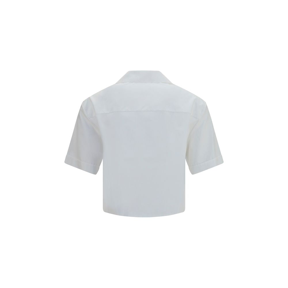 Versace White Cotton Dress Shirt Versace