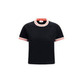 Versace Black Cotton T-Shirt Versace