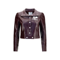 Courrèges Bordeaux Cotton Jacket Courrèges