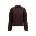 Courrèges Brown Wool Oves Aries Sweatshirt Courrèges