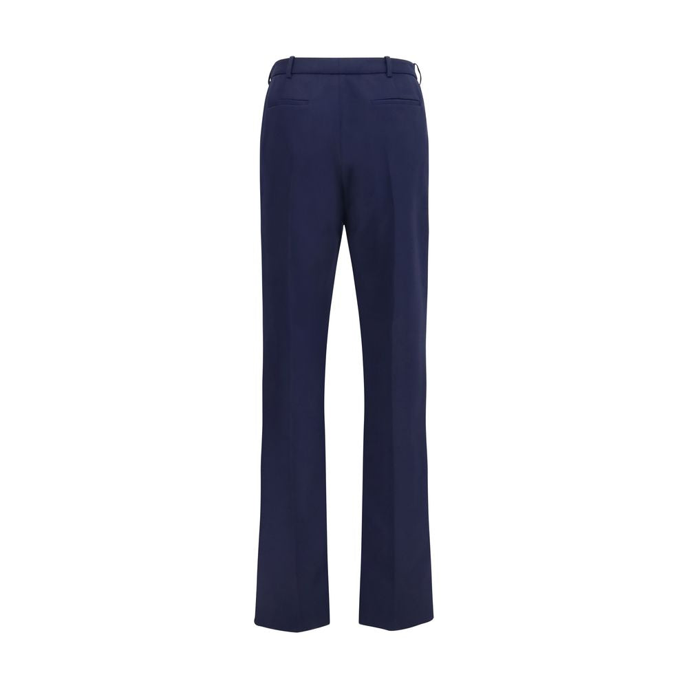 Balenciaga Blue Wool Oves Aries Pants Balenciaga