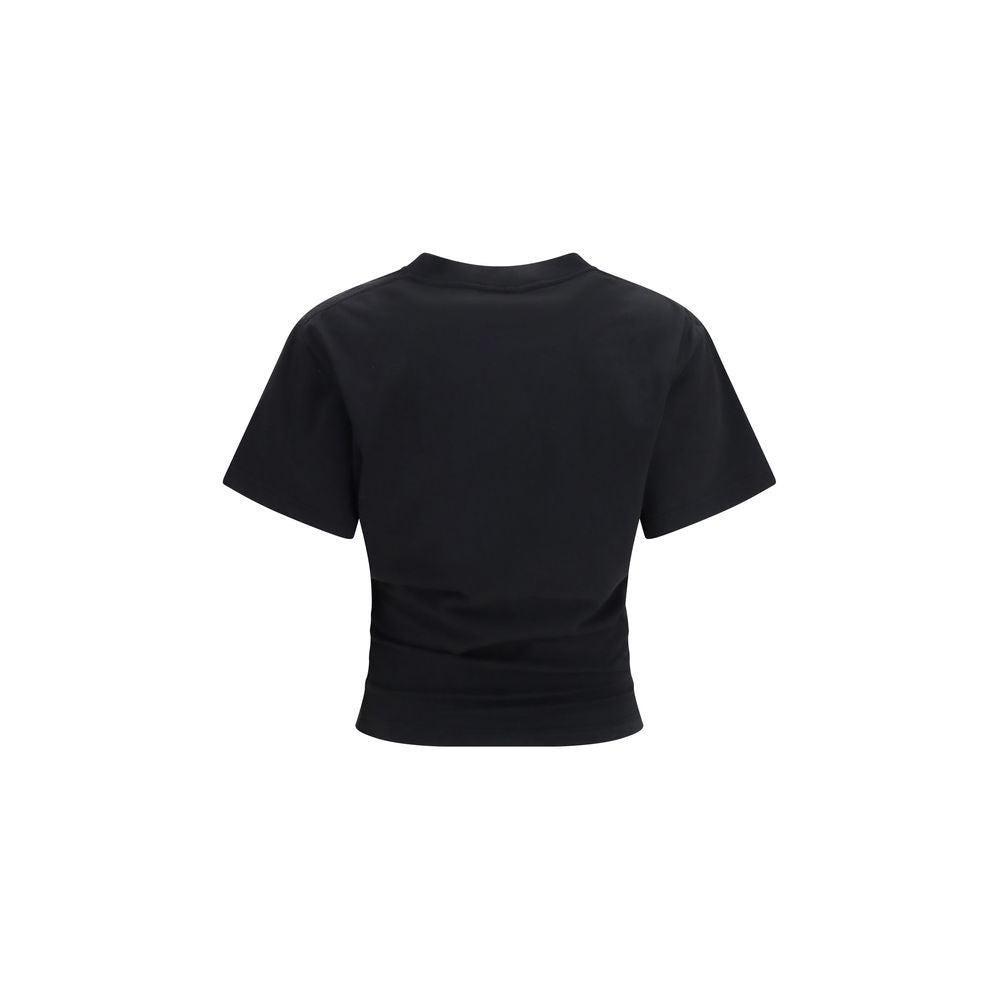 Balenciaga Black Cotton T-Shirt