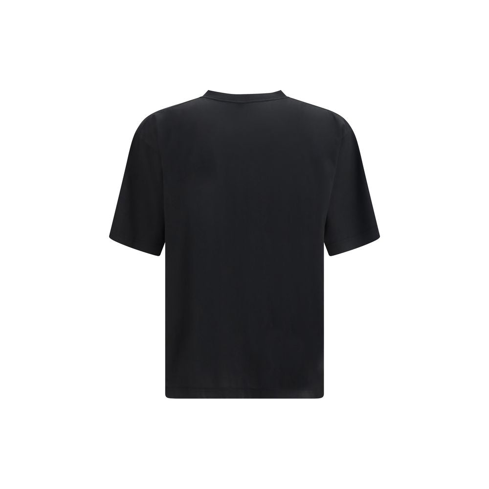 Balenciaga Black Cotton T-Shirt