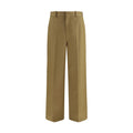Balenciaga Beige Cotton Chino Pants