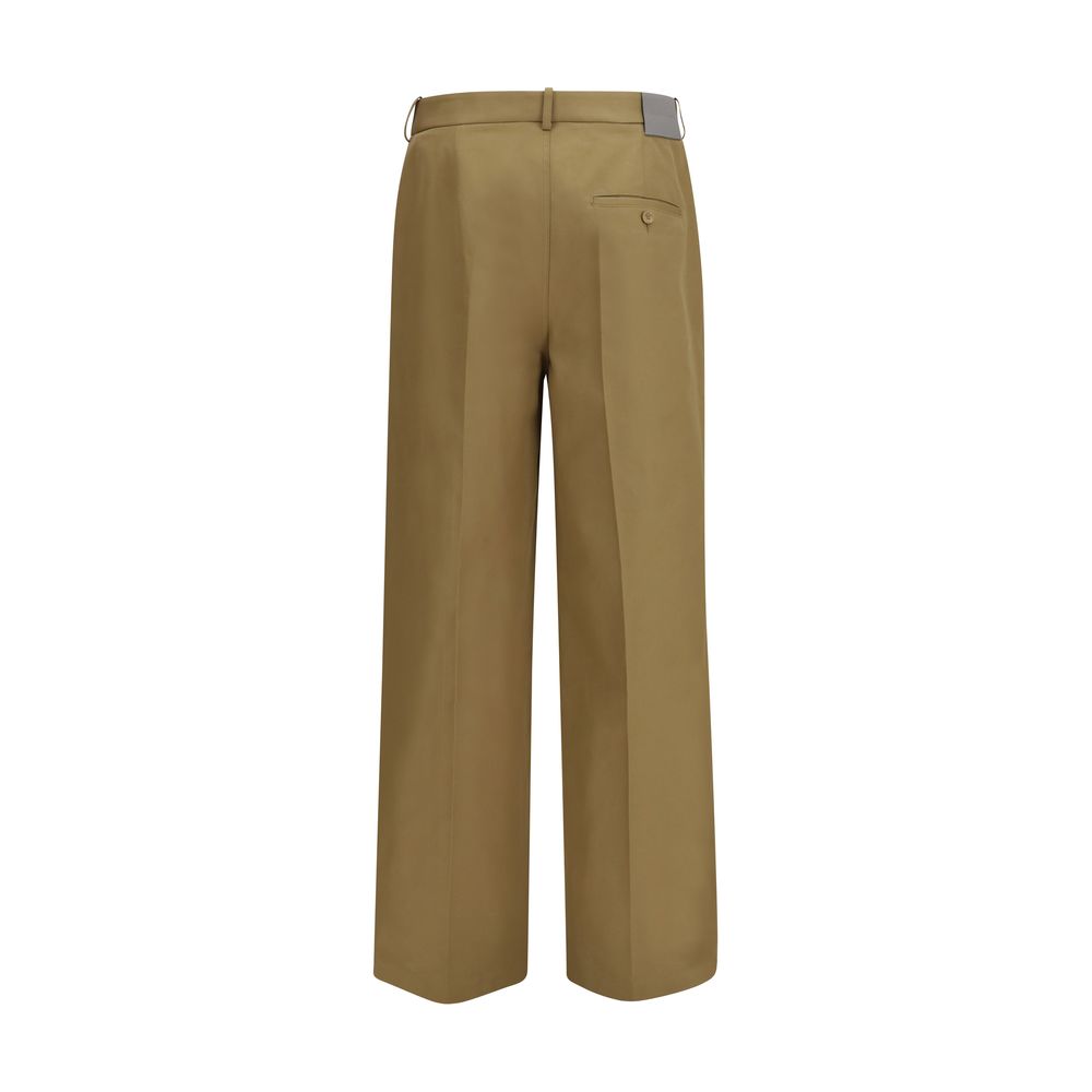 Balenciaga Beige Cotton Chino Pants