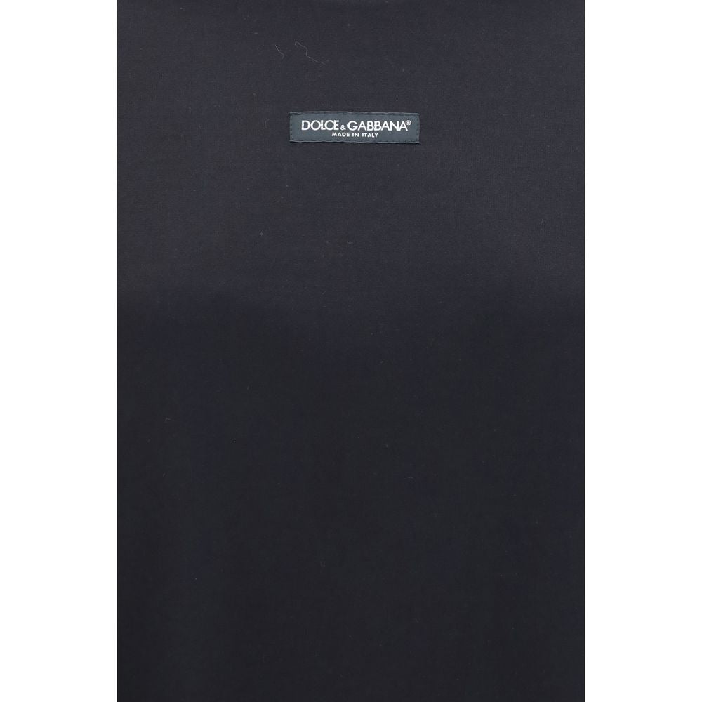 Dolce & Gabbana Black Cotton T-Shirt